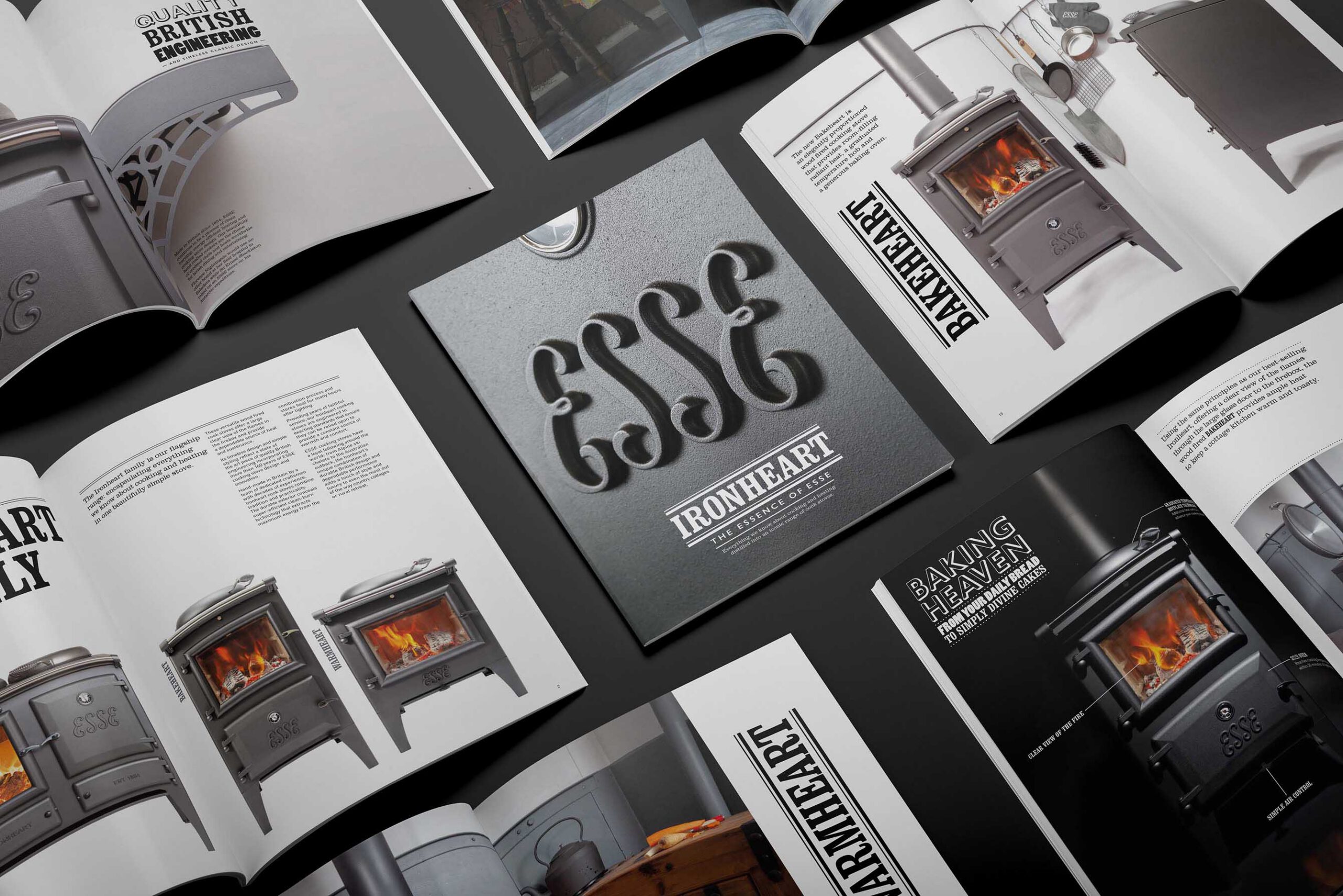 Brochure design for the ESSE Ironheart